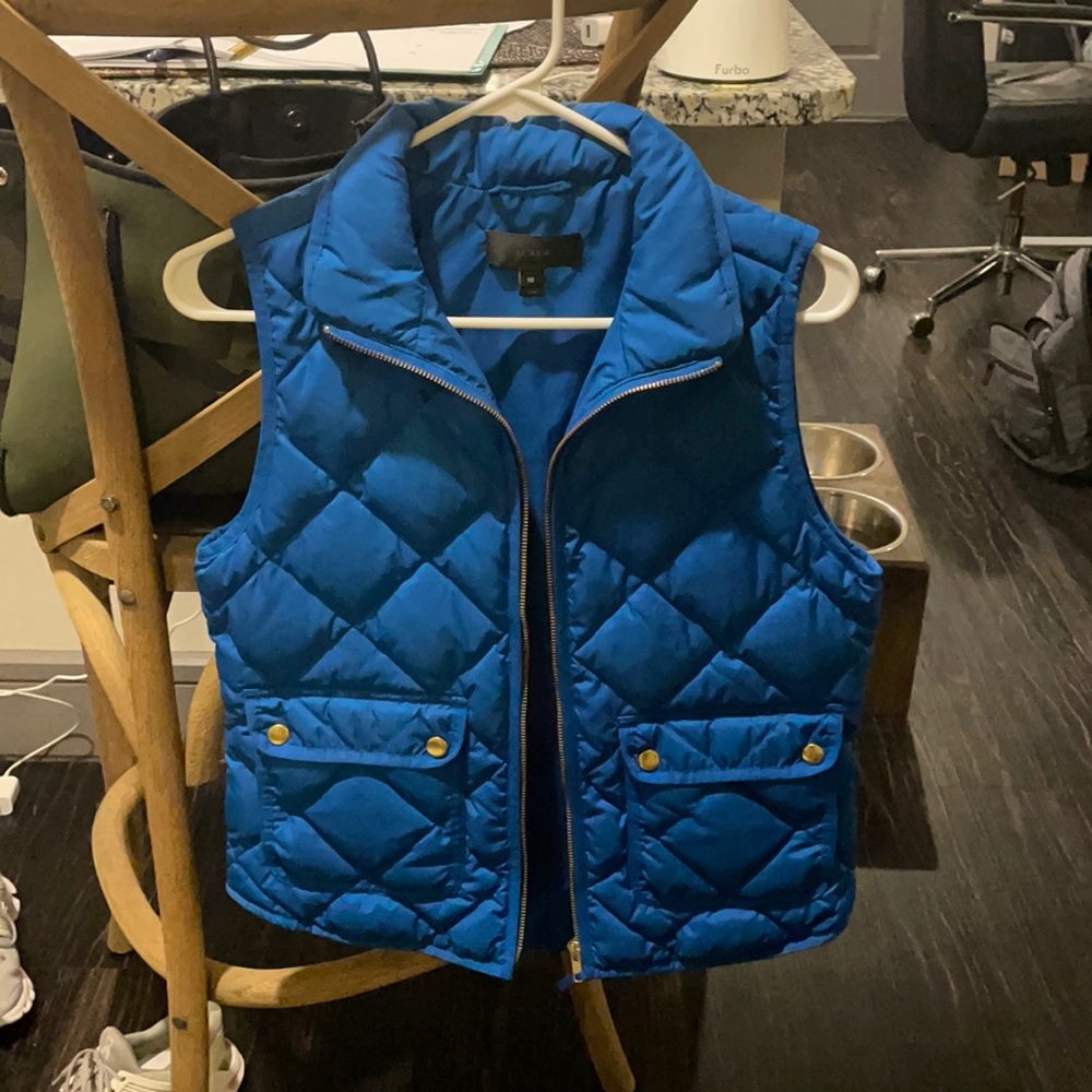 Jcrew puffer vest